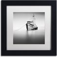 thumbnail image 1 of Trademark Fine Art "Barco Hundido" Canvas Art by Moises Levy White Matte, Black Frame, 1 of 4
