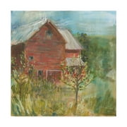Trademark Fine Art 'Barn Orchard' Canvas Art by Sue Schlabach