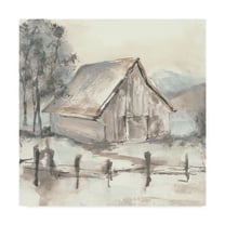 Trademark Fine Art 'Barn VII' Canvas Art by Chris Paschke
