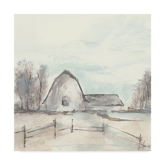 Trademark Fine Art 'Barn VIII' Canvas Art by Chris Paschke