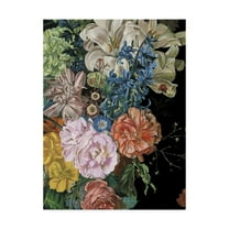 Trademark Fine Art 'Baroque Floral II' Canvas Art by Melissa Wang