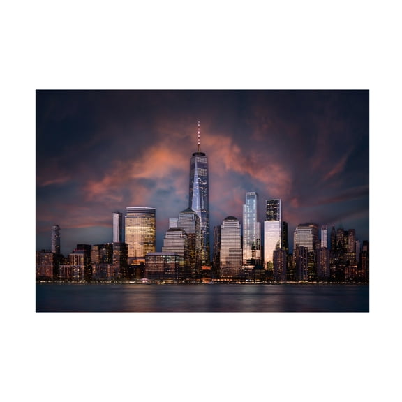 Trademark Fine Art Bart Michiels  Skyline NYC Canvas Wall Art