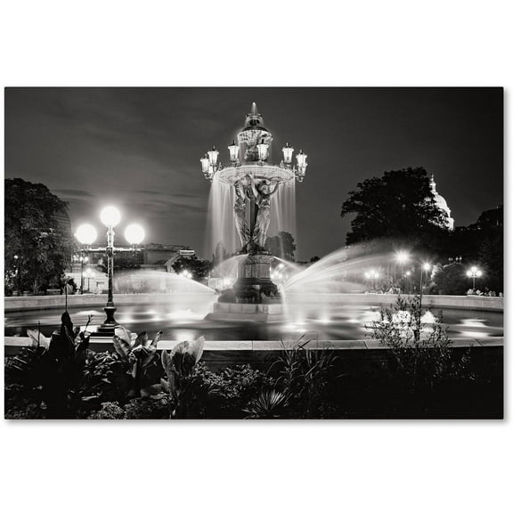 Trademark Fine Art "Bartholdi Park" Canvas Art by Gregory O'Hanlon