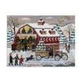thumbnail image 1 of Trademark Fine Art 'Bartleys Christmas Barn ' Canvas Art by Cheryl Bartley, 1 of 3