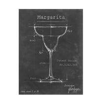 Trademark Fine Art Ethan Harper Barware Blueprint Vi Canvas Wall Art - 14x19