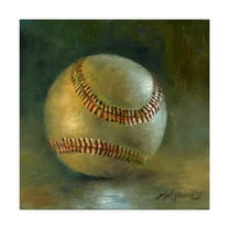 Trademark Fine Art 'Baseball 8' Canvas Art by Hall Groat Ii