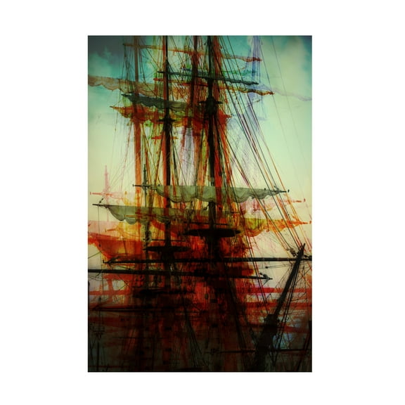 Trademark Fine Art Bastian Kienitz The Beautiful Sea Canvas Wall Art