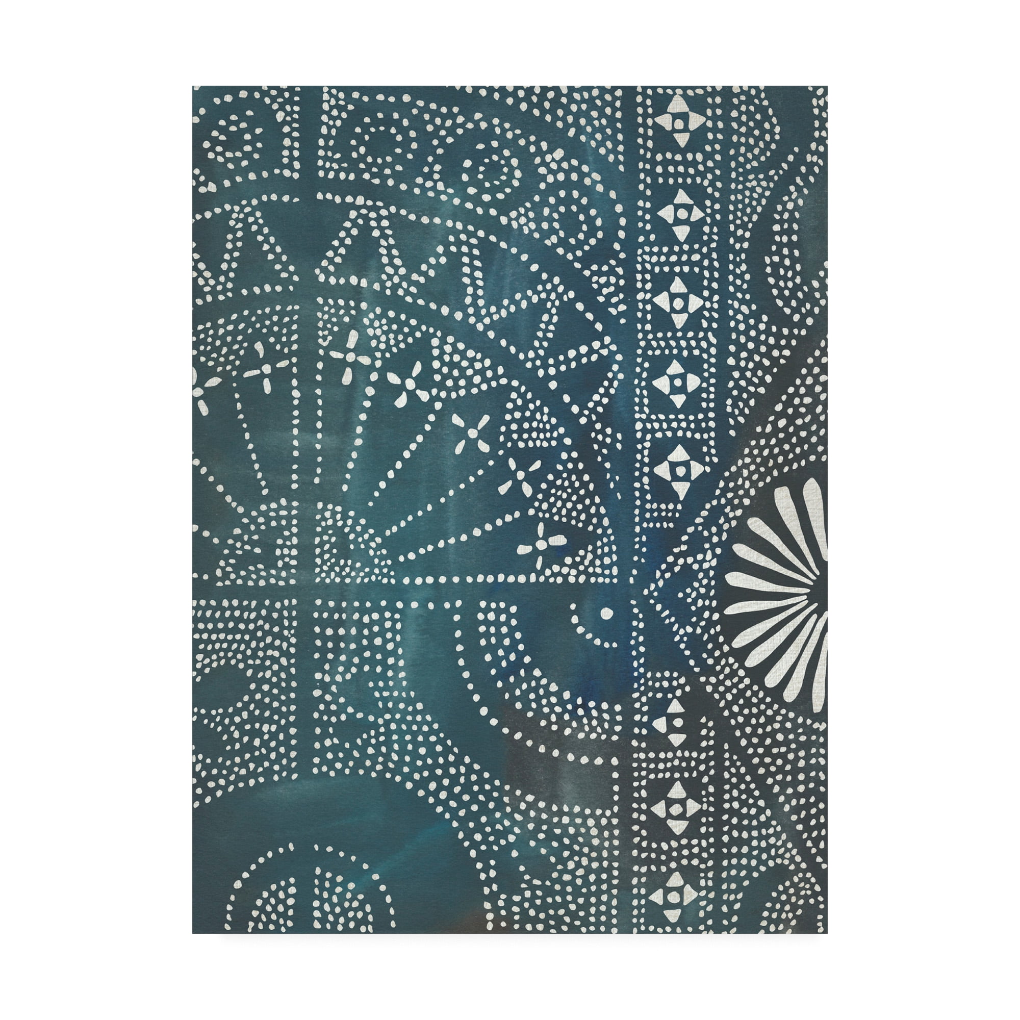 Trademark Fine Art 'Batik Cloth I' Canvas Art by Chariklia Zarris