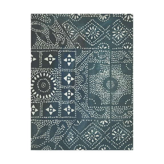 Trademark Fine Art 'Batik Cloth II' Canvas Art by Chariklia Zarris