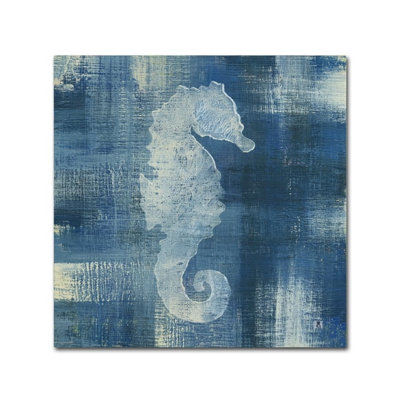 Trademark Fine Art 'Batik Seas I' Canvas Art by Studio Mousseau