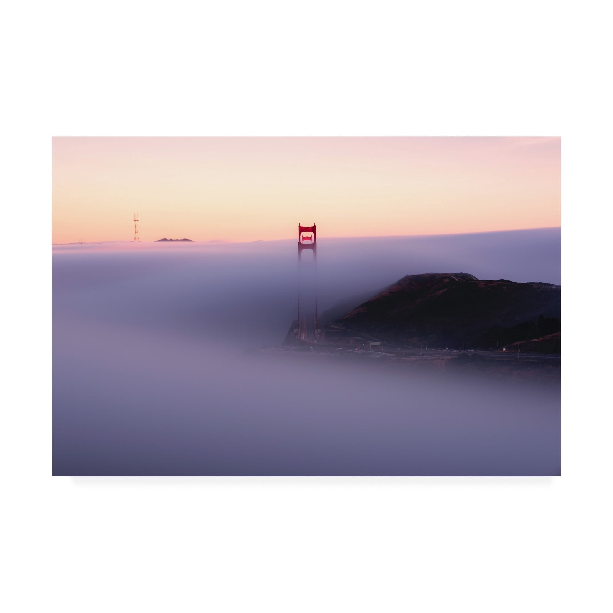 Trademark Fine Art 'Batman Fog' Canvas Art by Bruce Gett