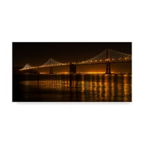 Trademark Fine Art 'Bay Bridge' Canvas Art by Lance Kuehne