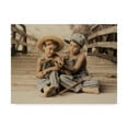 thumbnail image 1 of Trademark Fine Art 'Bayou Boys' Canvas Art by Sharon Forbes, 1 of 3