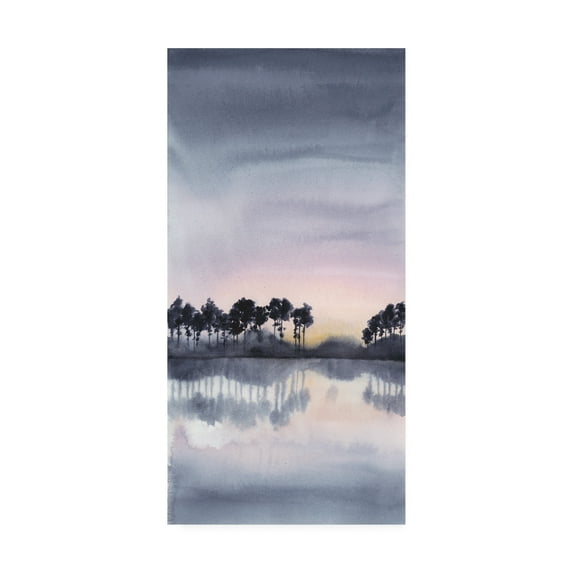 Trademark Fine Art 'Bayside Sunset I' Canvas Art by Grace Popp