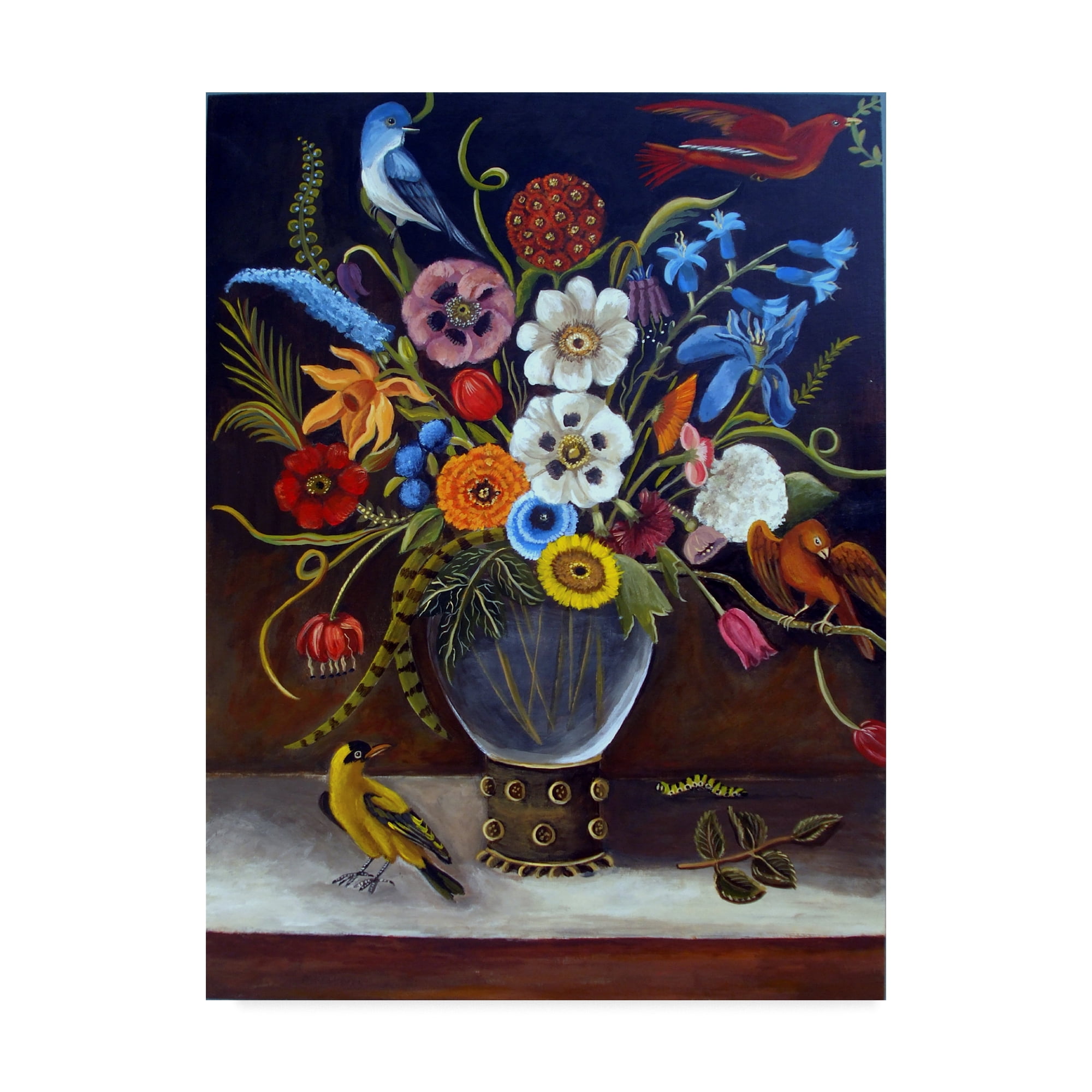 Trademark Fine Art 'Be Still Life' Canvas Art by Catherine A Nolin