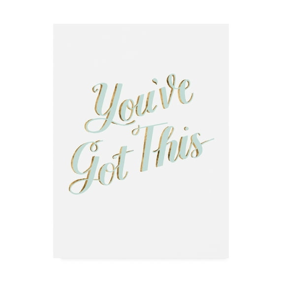 Trademark Fine Art 'Be Yourself IV' Canvas Art by Grace Popp