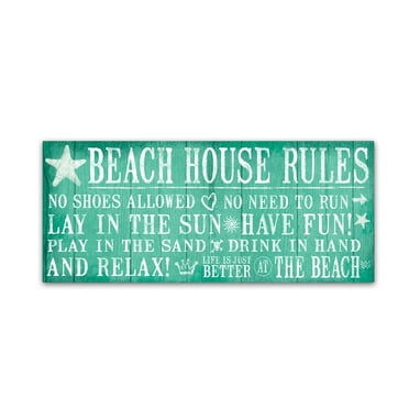 Trademark Fine Art 'Beach 3' Canvas Art by ALI Chris