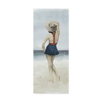 Trademark Fine Art 'Beach Beauty II' Canvas Art by Grace Popp