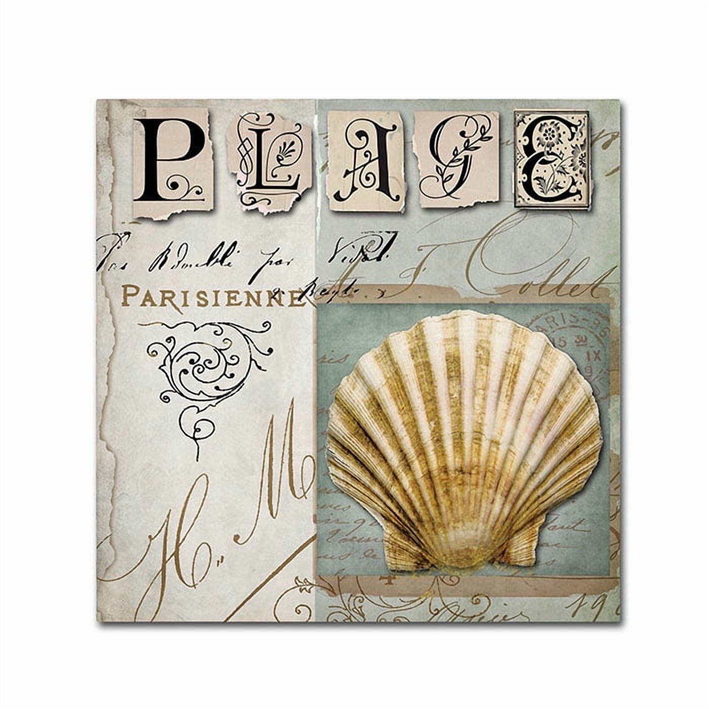 Trademark Fine Art "Beach Book I" Canvas Art by Color Bakery