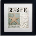 thumbnail image 1 of Trademark Fine Art "Beach Book II" Canvas Art by Color Bakery, White Matte, Black Frame, 1 of 4