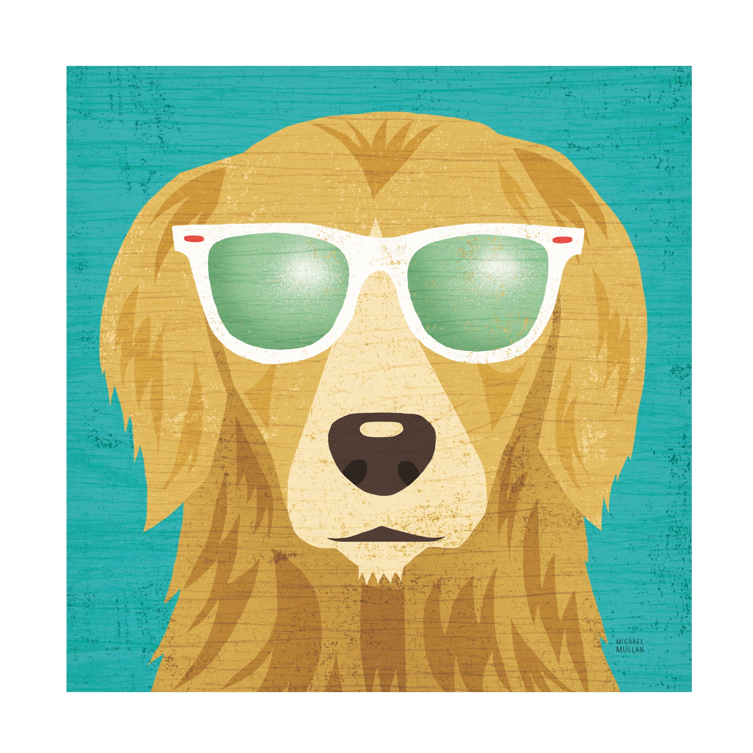 Trademark Fine Art 'Beach Bums Golden I' Canvas Art by Michael Mullan