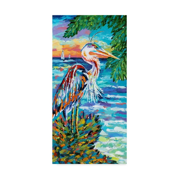 Trademark Fine Art 'Beach Comber I' Canvas Art by Carolee Vitaletti