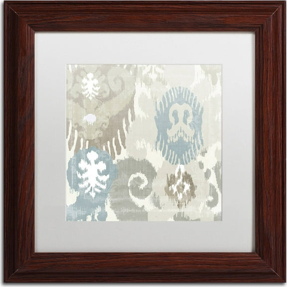 Trademark Fine Art "Beach Curry I" Canvas Art by Color Bakery, White Matte, Wood Frame