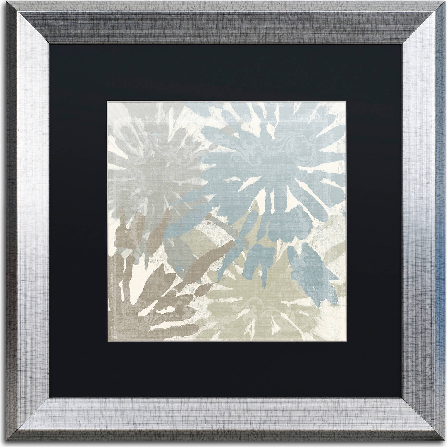 Trademark Fine Art "Beach Curry II" Canvas Art by Color Bakery, Black Matte, Silver Frame