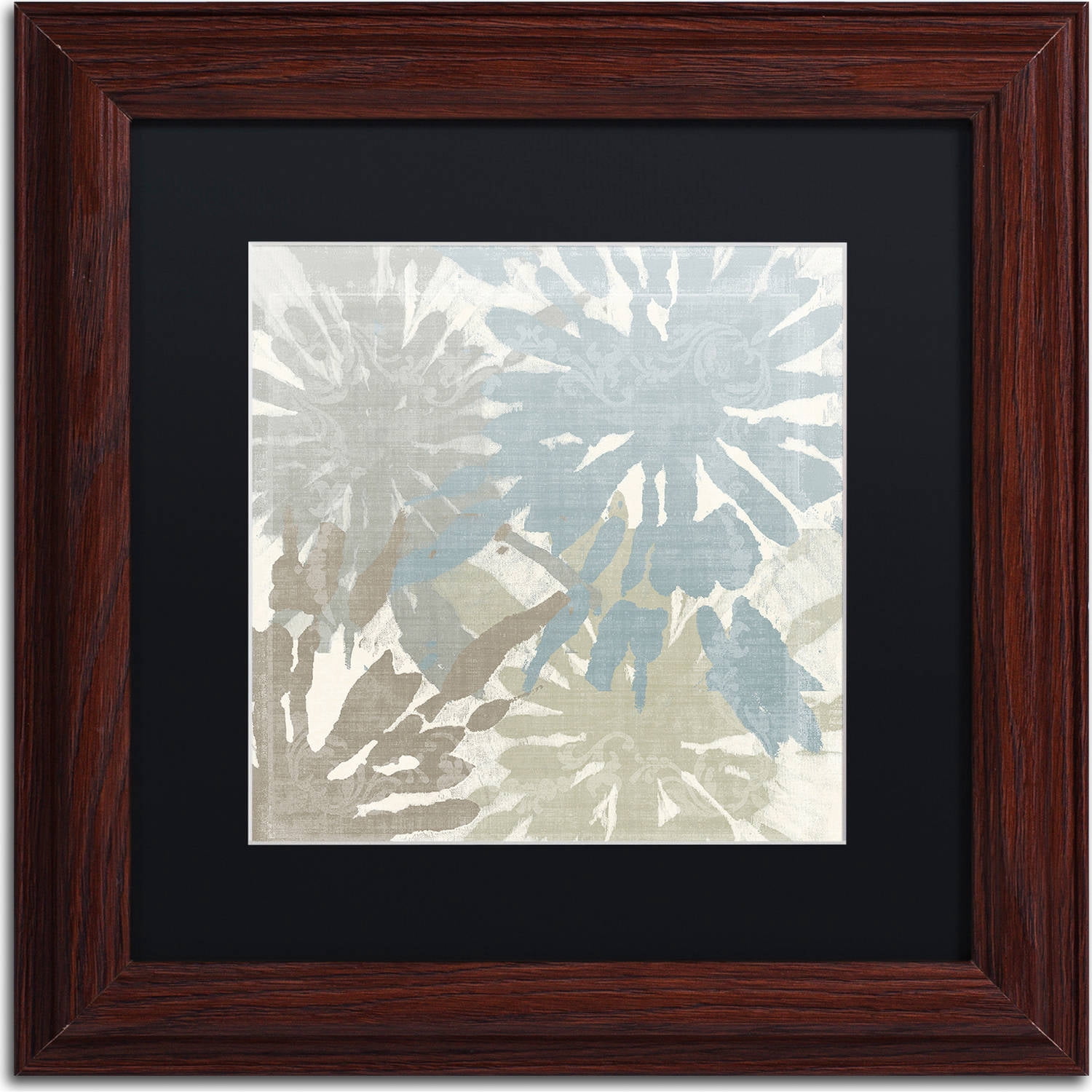 Trademark Fine Art "Beach Curry II" Canvas Art by Color Bakery, Black Matte, Wood Frame