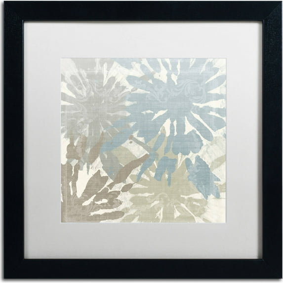 Trademark Fine Art "Beach Curry II" Canvas Art by Color Bakery, White Matte, Black Frame