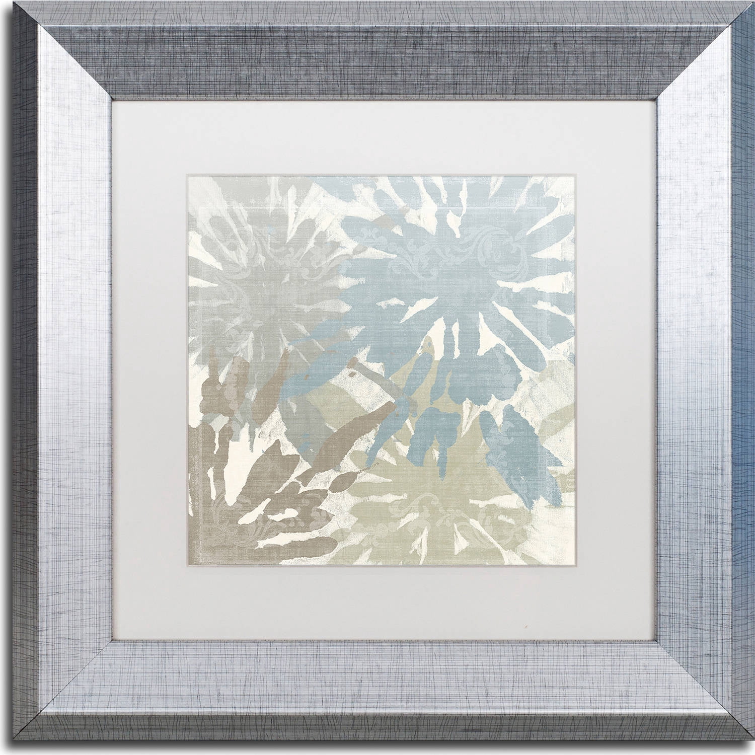 Trademark Fine Art "Beach Curry II" Canvas Art by Color Bakery, White Matte, Silver Frame