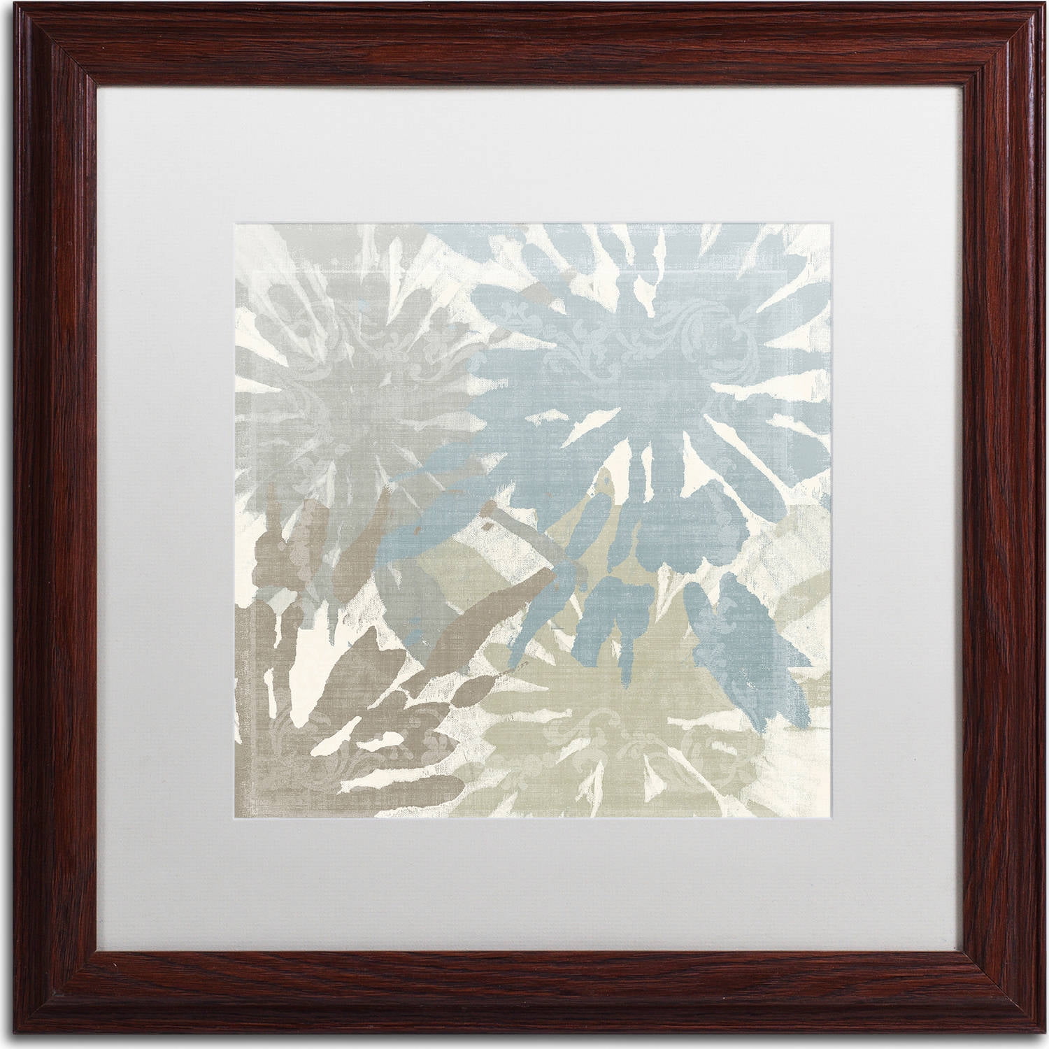 Trademark Fine Art "Beach Curry II" Canvas Art by Color Bakery, White Matte, Wood Frame