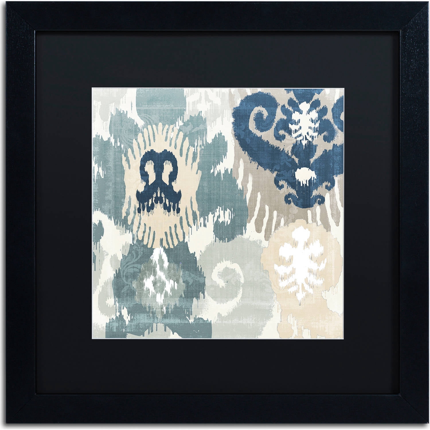 Trademark Fine Art "Beach Curry III" Canvas Art by Color Bakery, Black Matte, Black Frame