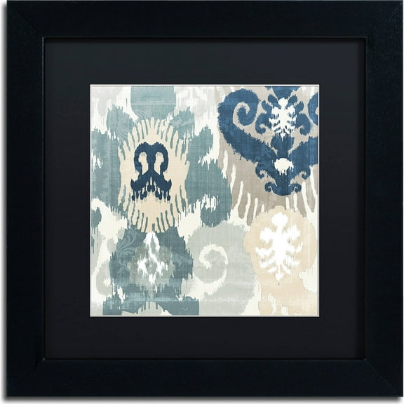 Trademark Fine Art "Beach Curry III" Canvas Art by Color Bakery, Black Matte, Black Frame