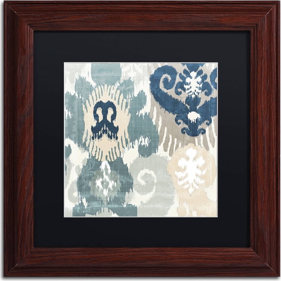 Trademark Fine Art "Beach Curry III" Canvas Art by Color Bakery, Black Matte, Wood Frame