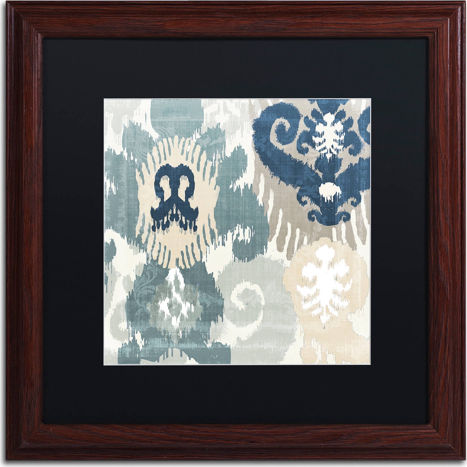 Trademark Fine Art "Beach Curry III" Canvas Art by Color Bakery, Black Matte, Wood Frame