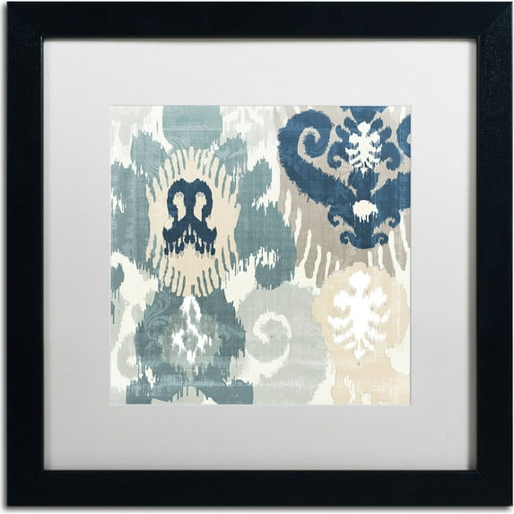 Trademark Fine Art "Beach Curry III" Canvas Art by Color Bakery, White Matte, Black Frame