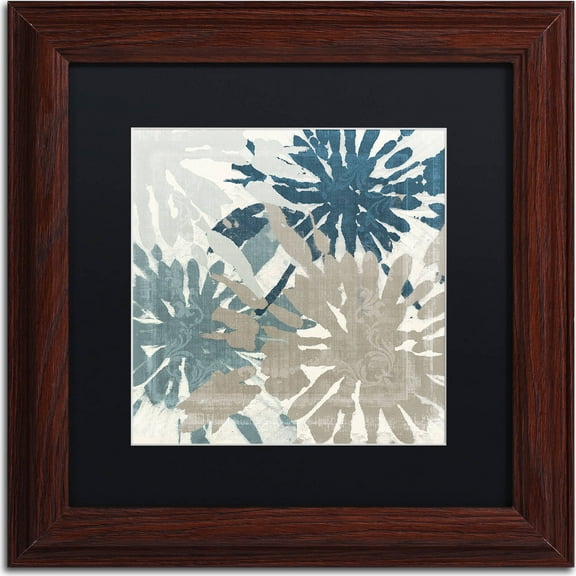 Trademark Fine Art "Beach Curry IV" Canvas Art by Color Bakery, Black Matte, Wood Frame