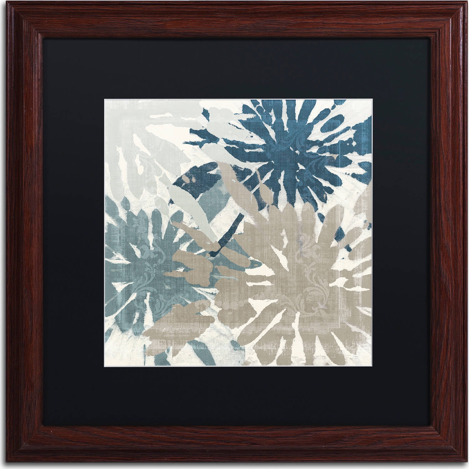 Trademark Fine Art "Beach Curry IV" Canvas Art by Color Bakery, Black Matte, Wood Frame