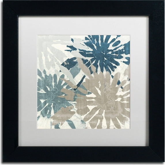 Trademark Fine Art "Beach Curry IV" Canvas Art by Color Bakery, White Matte, Black Frame