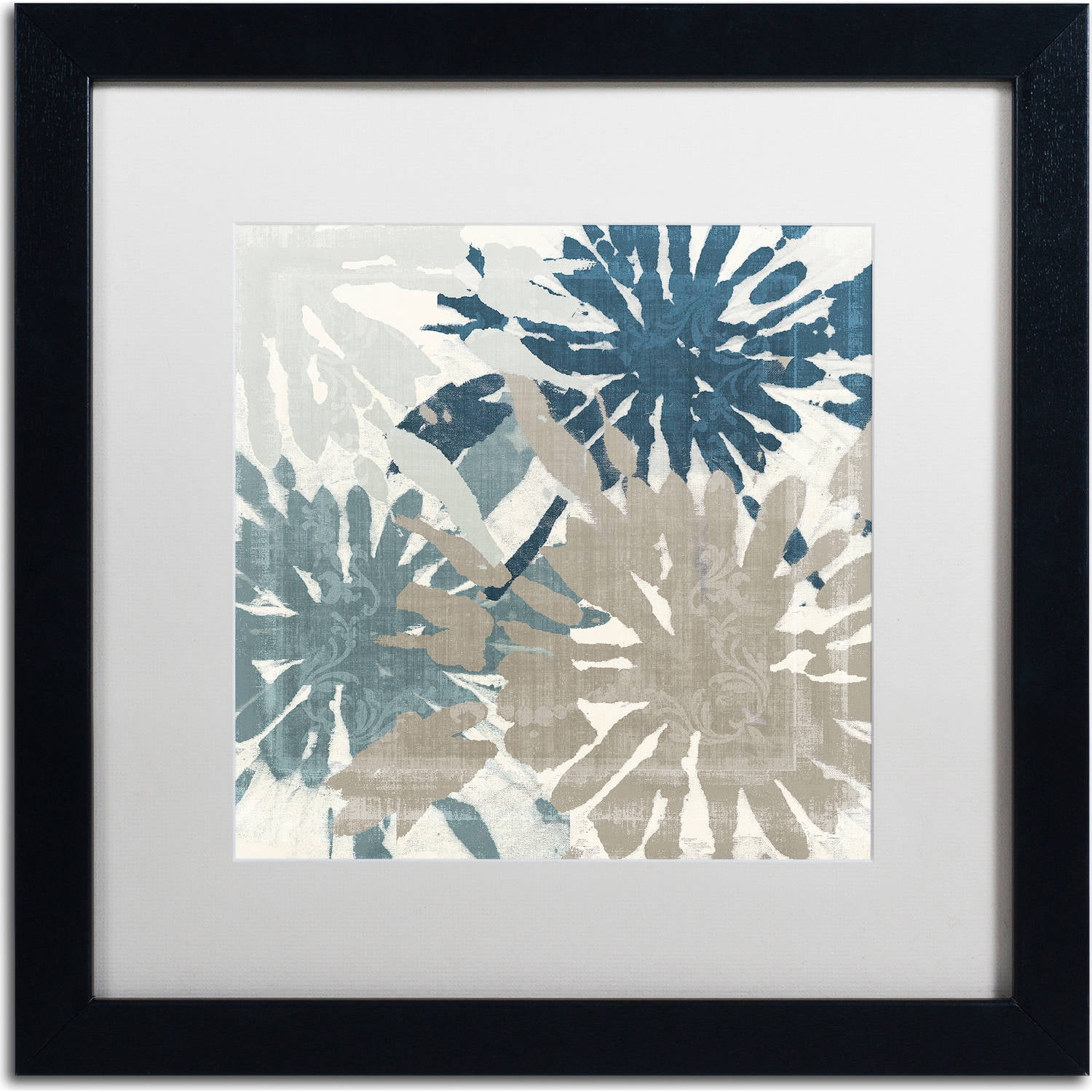 Trademark Fine Art "Beach Curry IV" Canvas Art by Color Bakery, White Matte, Black Frame