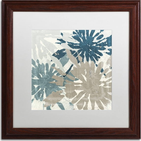 Trademark Fine Art "Beach Curry IV" Canvas Art by Color Bakery, White Matte, Wood Frame