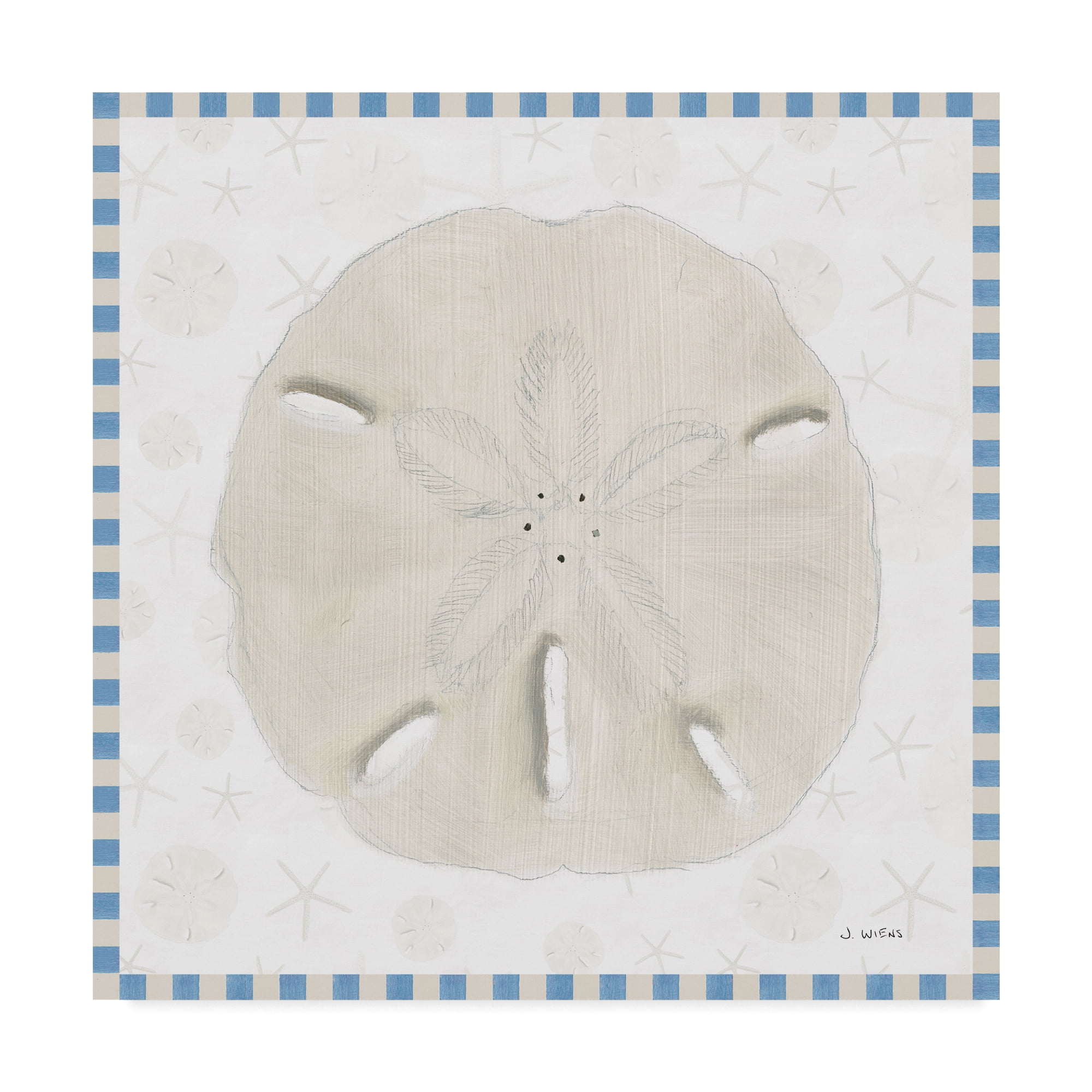 Trademark Fine Art 'Beach Days VII' Canvas Art by James Wiens