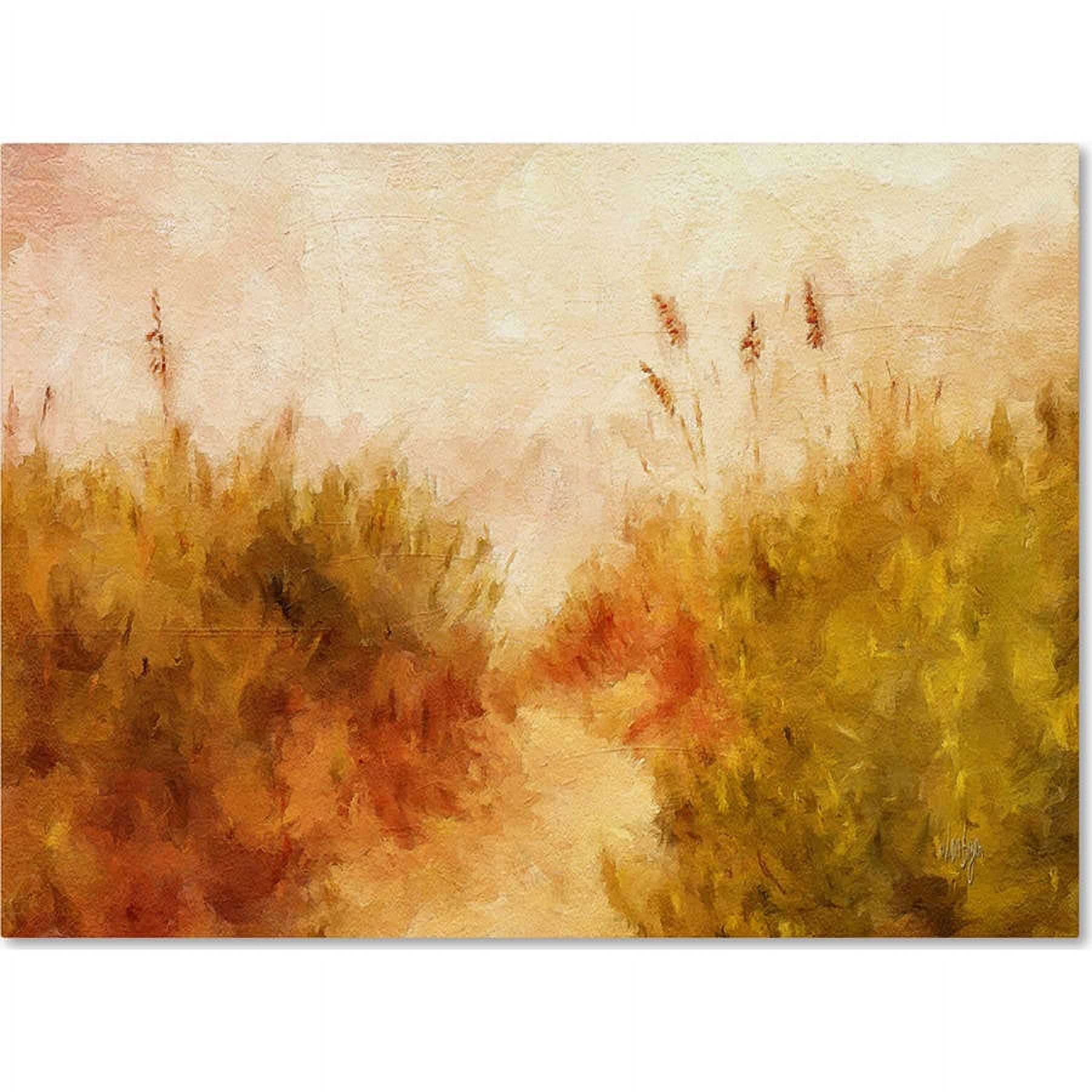 Trademark Fine Art "Beach Grass" Canvas Art by Lois Bryan