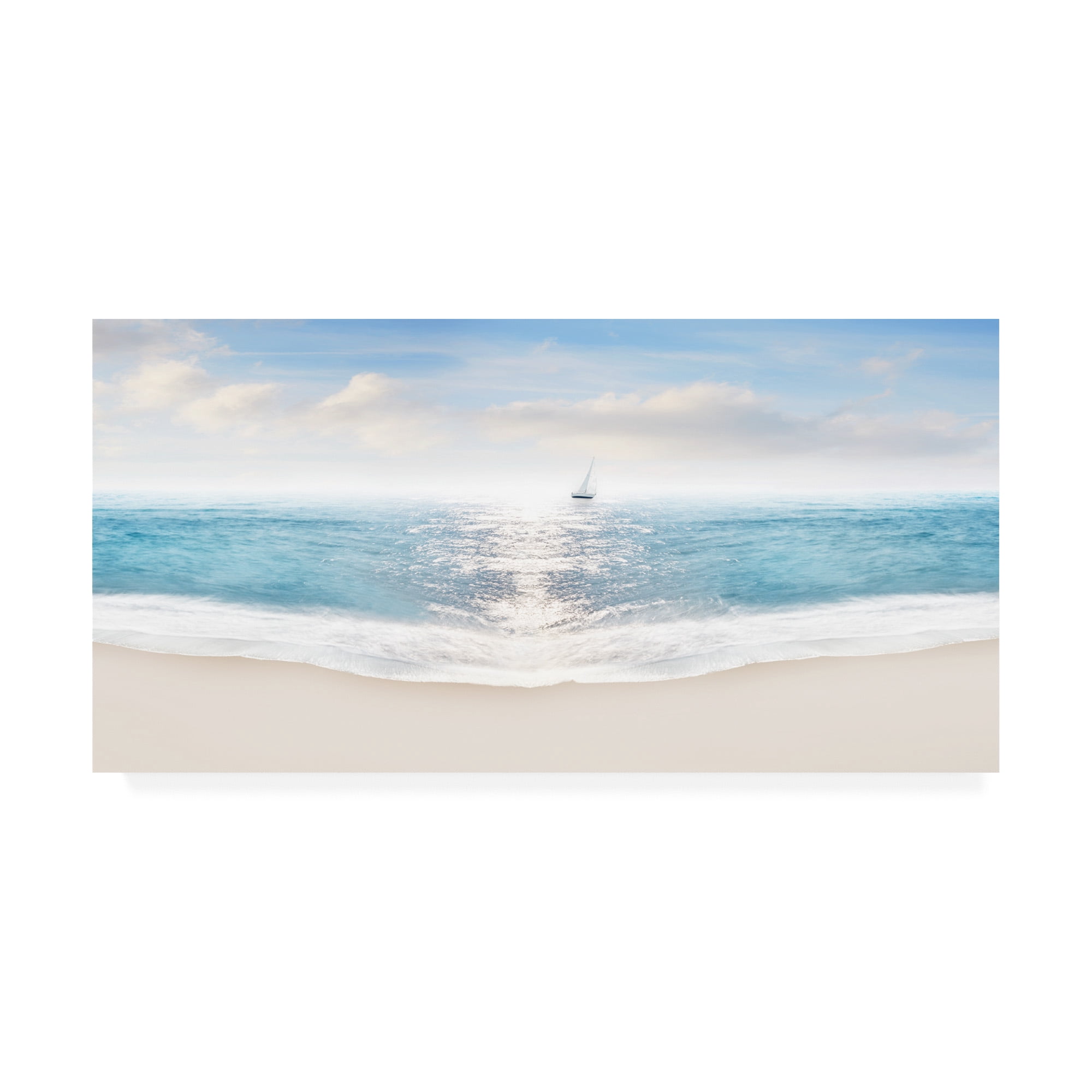 Trademark Fine Art 'Beach Photography VIII' Canvas Art by James McLoughlin