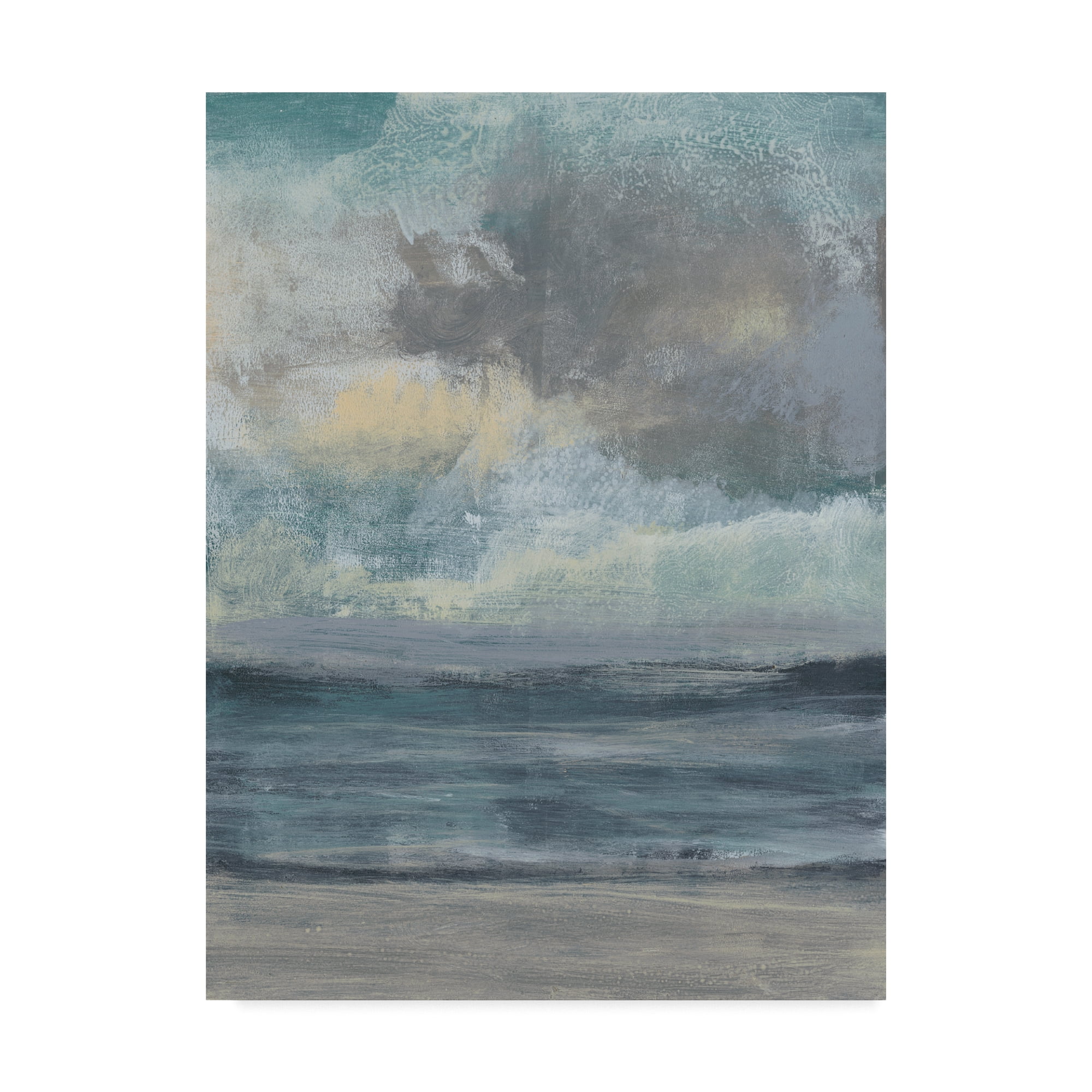 Trademark Fine Art 'Beach Rise I' Canvas Art by Jennifer Goldberger