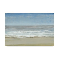 Trademark Fine Art 'Beach Walking Day I' Canvas Art by Tim OToole