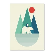 Trademark Fine Art 'Bear You' Canvas Art by Andy Westface