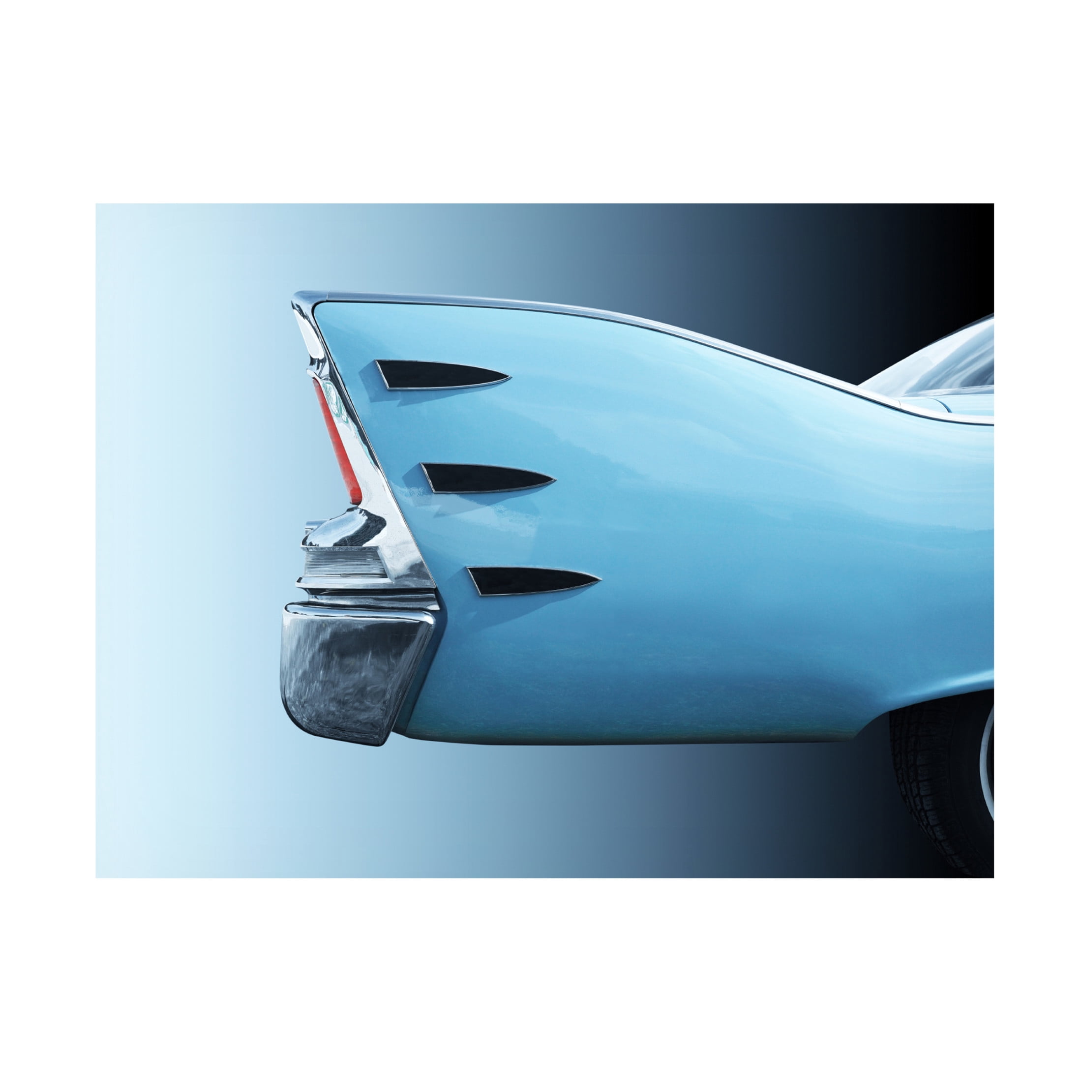 Trademark Fine Art Beate Gube American classic car Belvedere 1960 Tail fin Canvas Wall Art