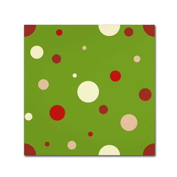 Trademark Fine Art 'Beautiful Christmas III' Canvas Art by Tina Lavoie